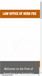 Mobile Screenshot of foxappeals.com
